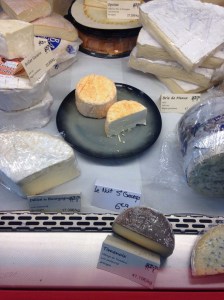 Left: Delice de Bourgogne Middle: Le Nuit St. George 